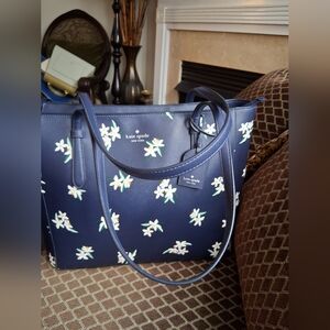 Kate Spade Blue Floral Women's Bag